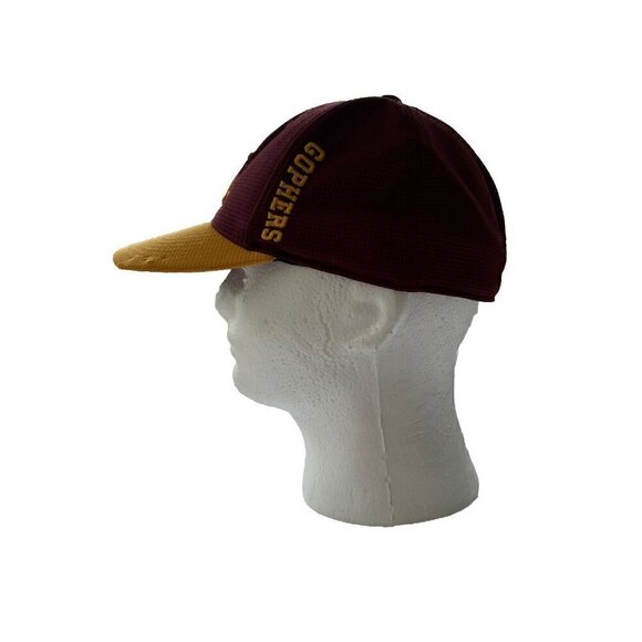 Minnesota Hat U Of M Maroon and Gold strap back Cap by Top of the world Gopher - Picture 2 of 6